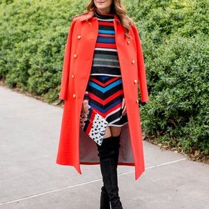 $149 NWOT Free people striped skirt sweater set